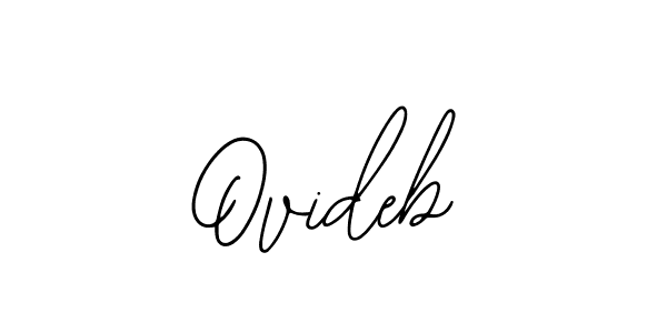 Similarly Bearetta-2O07w is the best handwritten signature design. Signature creator online .You can use it as an online autograph creator for name Ovideb. Ovideb signature style 12 images and pictures png