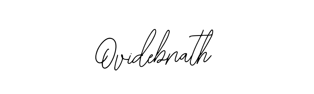 Also we have Ovidebnath name is the best signature style. Create professional handwritten signature collection using Bearetta-2O07w autograph style. Ovidebnath signature style 12 images and pictures png