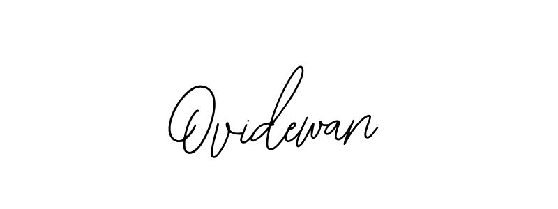 Create a beautiful signature design for name Ovidewan. With this signature (Bearetta-2O07w) fonts, you can make a handwritten signature for free. Ovidewan signature style 12 images and pictures png