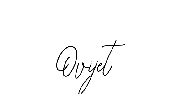 How to make Ovijet signature? Bearetta-2O07w is a professional autograph style. Create handwritten signature for Ovijet name. Ovijet signature style 12 images and pictures png
