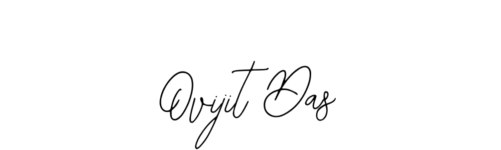 Design your own signature with our free online signature maker. With this signature software, you can create a handwritten (Bearetta-2O07w) signature for name Ovijit Das. Ovijit Das signature style 12 images and pictures png