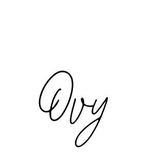 Make a beautiful signature design for name Ovy. With this signature (Bearetta-2O07w) style, you can create a handwritten signature for free. Ovy signature style 12 images and pictures png