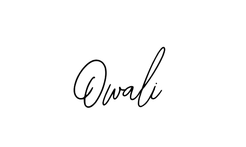 How to make Owali signature? Bearetta-2O07w is a professional autograph style. Create handwritten signature for Owali name. Owali signature style 12 images and pictures png