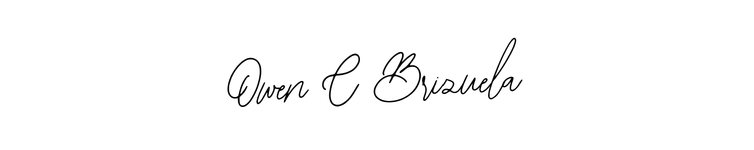 Also we have Owen C Brizuela name is the best signature style. Create professional handwritten signature collection using Bearetta-2O07w autograph style. Owen C Brizuela signature style 12 images and pictures png