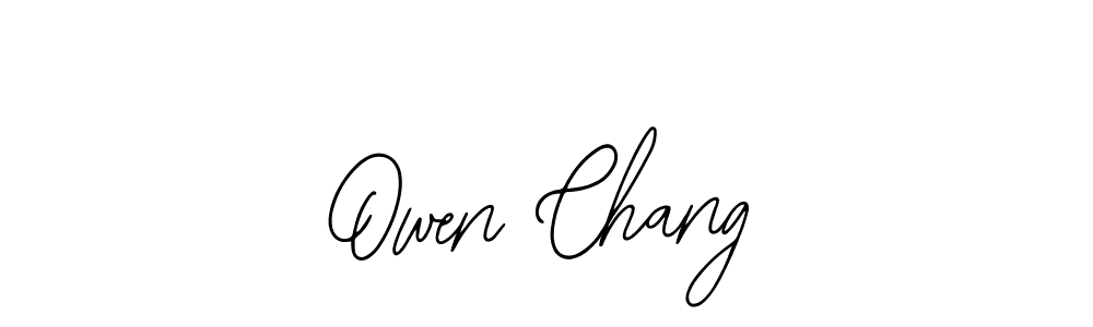 It looks lik you need a new signature style for name Owen Chang. Design unique handwritten (Bearetta-2O07w) signature with our free signature maker in just a few clicks. Owen Chang signature style 12 images and pictures png