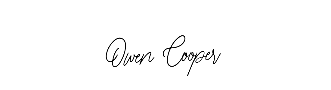 You should practise on your own different ways (Bearetta-2O07w) to write your name (Owen Cooper) in signature. don't let someone else do it for you. Owen Cooper signature style 12 images and pictures png