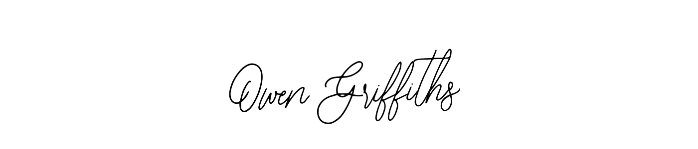 Owen Griffiths stylish signature style. Best Handwritten Sign (Bearetta-2O07w) for my name. Handwritten Signature Collection Ideas for my name Owen Griffiths. Owen Griffiths signature style 12 images and pictures png