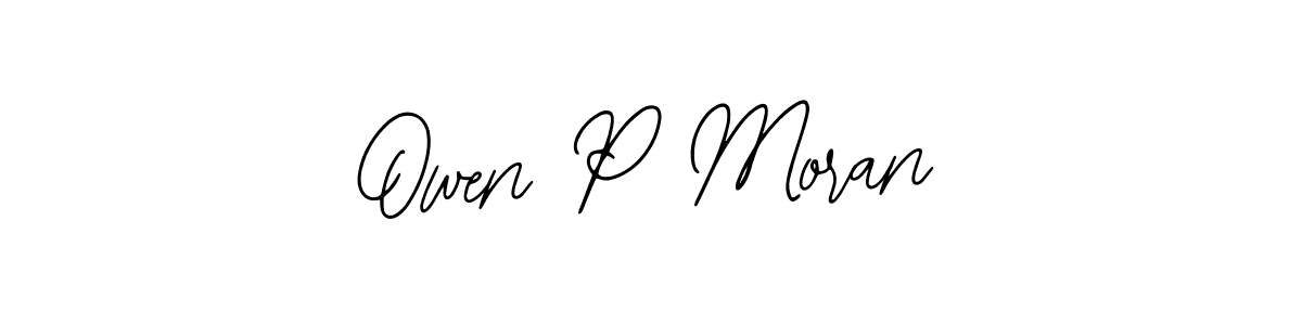 Make a beautiful signature design for name Owen P Moran. Use this online signature maker to create a handwritten signature for free. Owen P Moran signature style 12 images and pictures png
