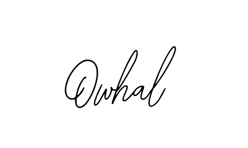 Make a beautiful signature design for name Owhal. Use this online signature maker to create a handwritten signature for free. Owhal signature style 12 images and pictures png