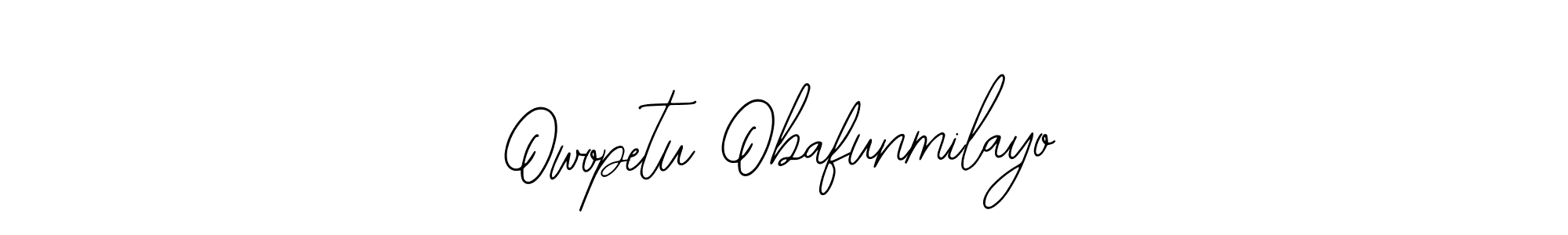 Make a beautiful signature design for name Owopetu Obafunmilayo. With this signature (Bearetta-2O07w) style, you can create a handwritten signature for free. Owopetu Obafunmilayo signature style 12 images and pictures png