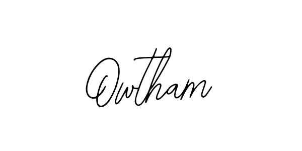 Make a short Owtham signature style. Manage your documents anywhere anytime using Bearetta-2O07w. Create and add eSignatures, submit forms, share and send files easily. Owtham signature style 12 images and pictures png