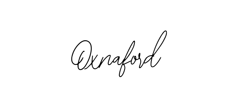 Make a beautiful signature design for name Oxnaford. With this signature (Bearetta-2O07w) style, you can create a handwritten signature for free. Oxnaford signature style 12 images and pictures png