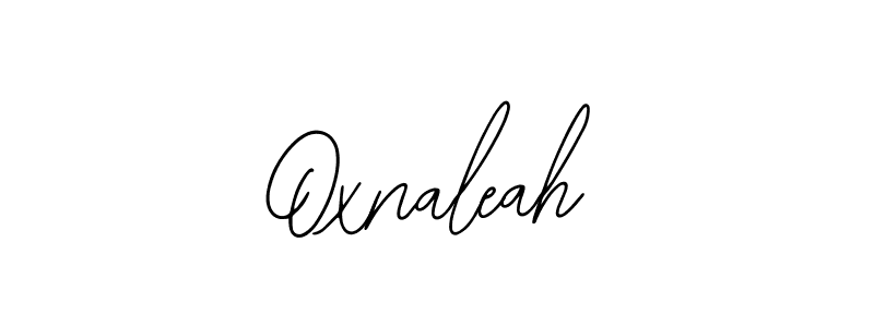 It looks lik you need a new signature style for name Oxnaleah. Design unique handwritten (Bearetta-2O07w) signature with our free signature maker in just a few clicks. Oxnaleah signature style 12 images and pictures png
