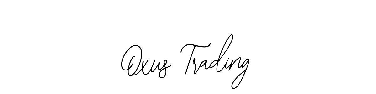Make a beautiful signature design for name Oxus Trading. Use this online signature maker to create a handwritten signature for free. Oxus Trading signature style 12 images and pictures png
