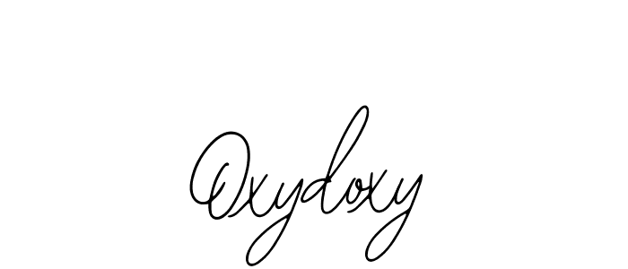 How to make Oxydoxy signature? Bearetta-2O07w is a professional autograph style. Create handwritten signature for Oxydoxy name. Oxydoxy signature style 12 images and pictures png