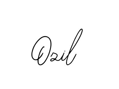 Ozil stylish signature style. Best Handwritten Sign (Bearetta-2O07w) for my name. Handwritten Signature Collection Ideas for my name Ozil. Ozil signature style 12 images and pictures png
