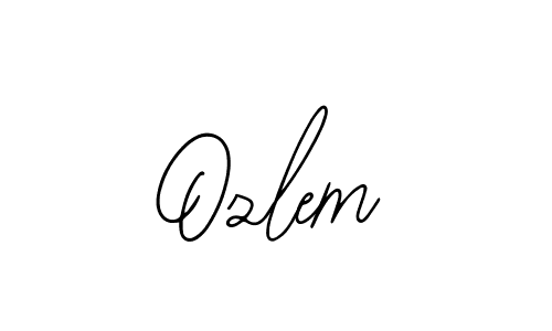 Ozlem stylish signature style. Best Handwritten Sign (Bearetta-2O07w) for my name. Handwritten Signature Collection Ideas for my name Ozlem. Ozlem signature style 12 images and pictures png