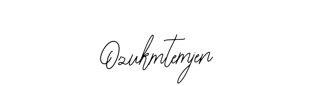 Use a signature maker to create a handwritten signature online. With this signature software, you can design (Bearetta-2O07w) your own signature for name Ozukmtemjen. Ozukmtemjen signature style 12 images and pictures png