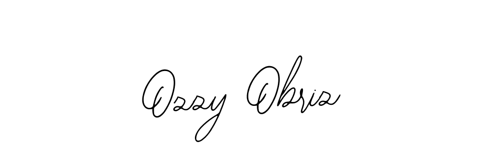 Ozzy Obriz stylish signature style. Best Handwritten Sign (Bearetta-2O07w) for my name. Handwritten Signature Collection Ideas for my name Ozzy Obriz. Ozzy Obriz signature style 12 images and pictures png