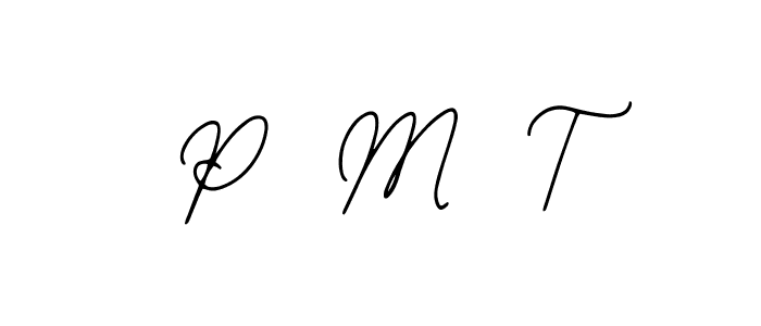 Bearetta-2O07w is a professional signature style that is perfect for those who want to add a touch of class to their signature. It is also a great choice for those who want to make their signature more unique. Get P  M  T name to fancy signature for free. P  M  T signature style 12 images and pictures png