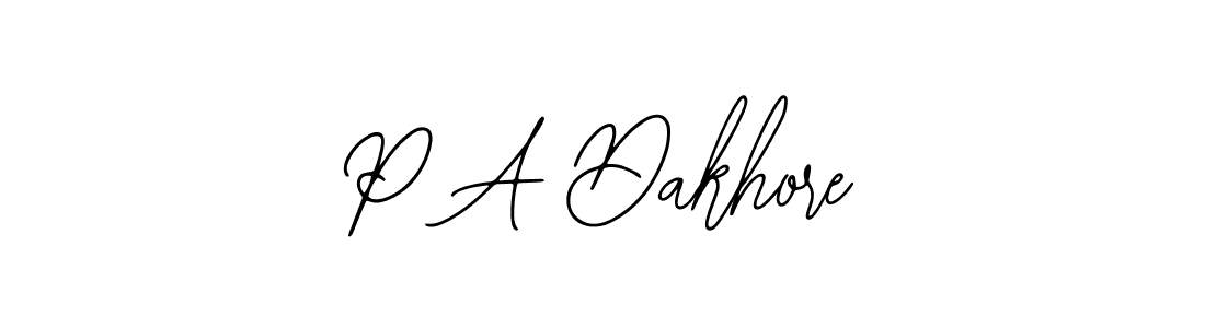 if you are searching for the best signature style for your name P A Dakhore. so please give up your signature search. here we have designed multiple signature styles  using Bearetta-2O07w. P A Dakhore signature style 12 images and pictures png
