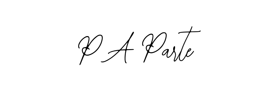 if you are searching for the best signature style for your name P A Parte. so please give up your signature search. here we have designed multiple signature styles  using Bearetta-2O07w. P A Parte signature style 12 images and pictures png