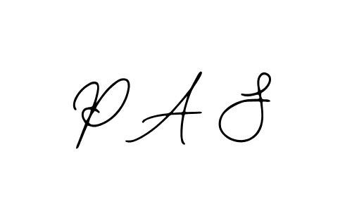 Make a beautiful signature design for name P A S. With this signature (Bearetta-2O07w) style, you can create a handwritten signature for free. P A S signature style 12 images and pictures png