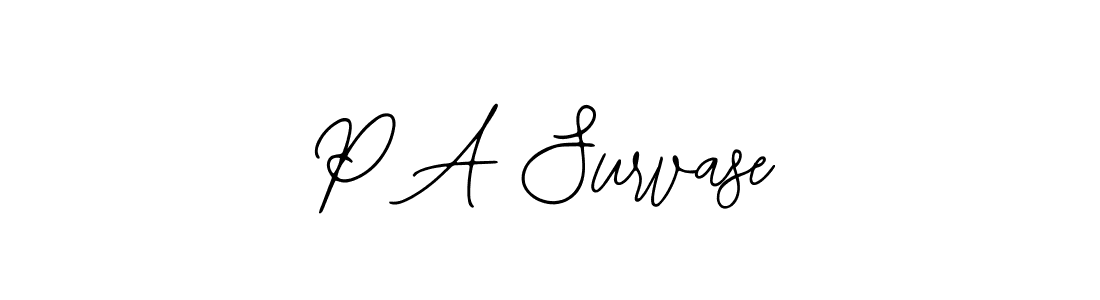 How to Draw P A Survase signature style? Bearetta-2O07w is a latest design signature styles for name P A Survase. P A Survase signature style 12 images and pictures png