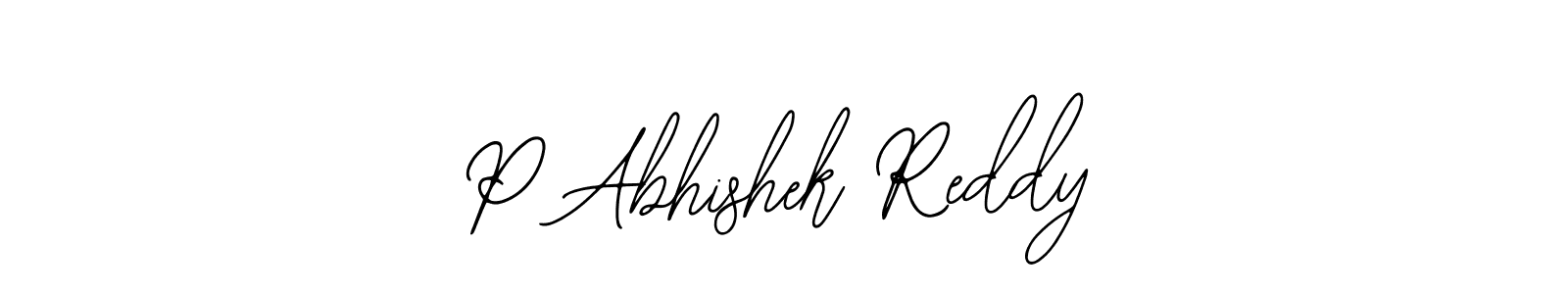 How to Draw P Abhishek Reddy signature style? Bearetta-2O07w is a latest design signature styles for name P Abhishek Reddy. P Abhishek Reddy signature style 12 images and pictures png