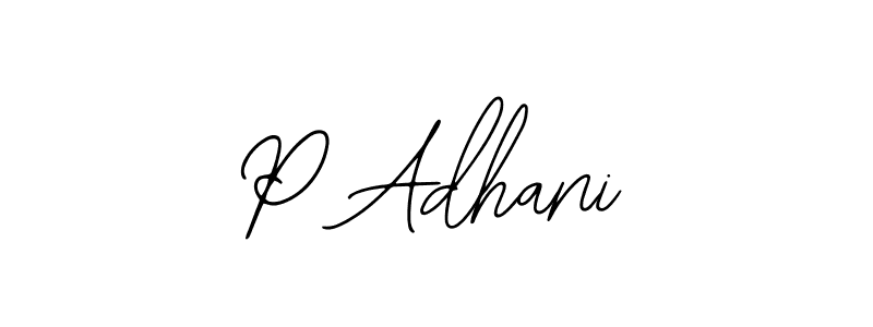 How to Draw P Adhani signature style? Bearetta-2O07w is a latest design signature styles for name P Adhani. P Adhani signature style 12 images and pictures png