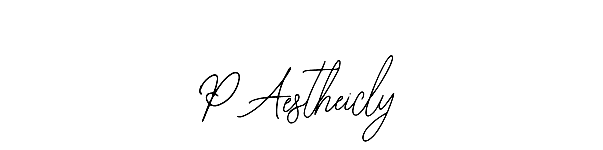 if you are searching for the best signature style for your name P Aestheicly. so please give up your signature search. here we have designed multiple signature styles  using Bearetta-2O07w. P Aestheicly signature style 12 images and pictures png