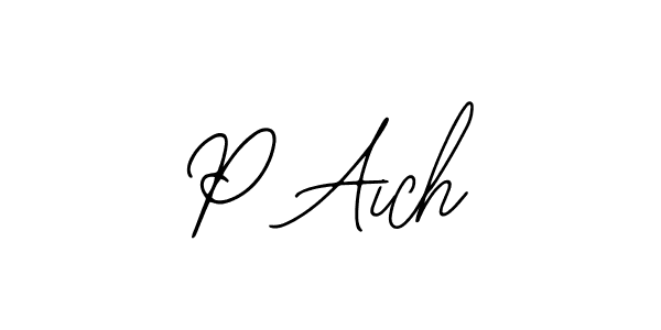 Best and Professional Signature Style for P Aich. Bearetta-2O07w Best Signature Style Collection. P Aich signature style 12 images and pictures png