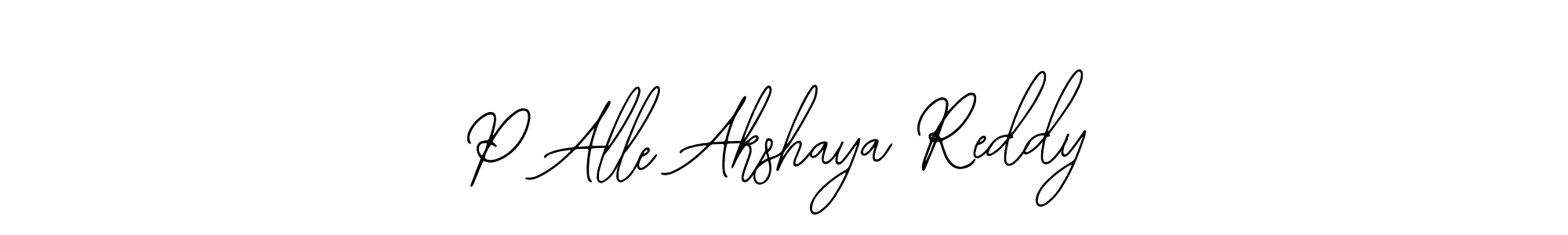 Once you've used our free online signature maker to create your best signature Bearetta-2O07w style, it's time to enjoy all of the benefits that P Alle Akshaya Reddy name signing documents. P Alle Akshaya Reddy signature style 12 images and pictures png