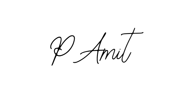 Make a beautiful signature design for name P Amit. With this signature (Bearetta-2O07w) style, you can create a handwritten signature for free. P Amit signature style 12 images and pictures png