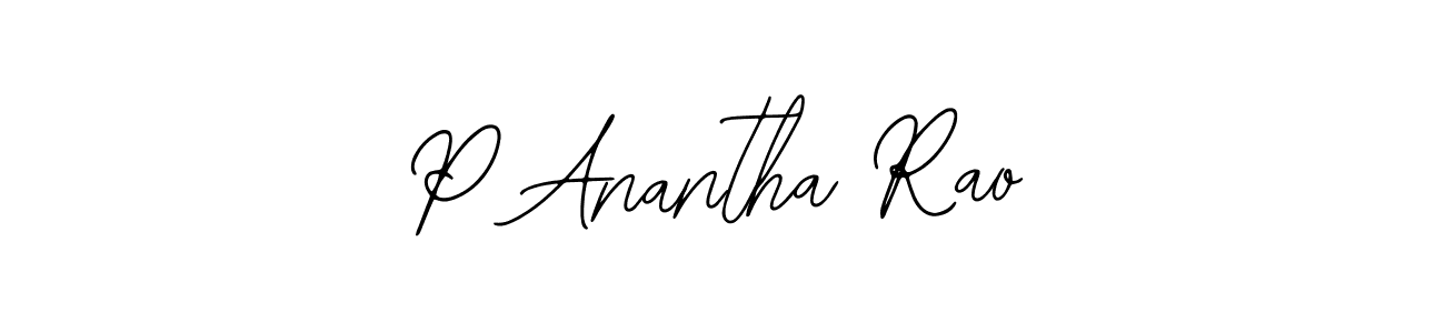 Bearetta-2O07w is a professional signature style that is perfect for those who want to add a touch of class to their signature. It is also a great choice for those who want to make their signature more unique. Get P Anantha Rao name to fancy signature for free. P Anantha Rao signature style 12 images and pictures png