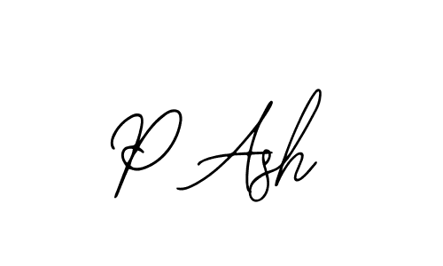 P Ash stylish signature style. Best Handwritten Sign (Bearetta-2O07w) for my name. Handwritten Signature Collection Ideas for my name P Ash. P Ash signature style 12 images and pictures png