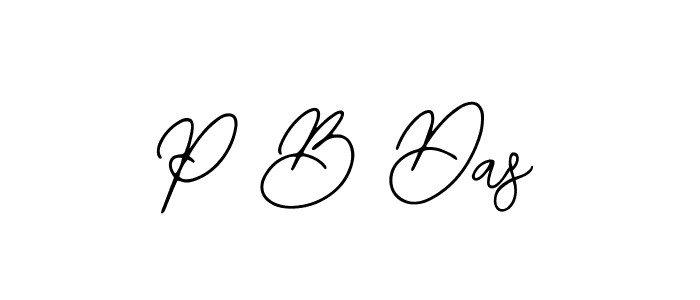 How to make P B Das signature? Bearetta-2O07w is a professional autograph style. Create handwritten signature for P B Das name. P B Das signature style 12 images and pictures png