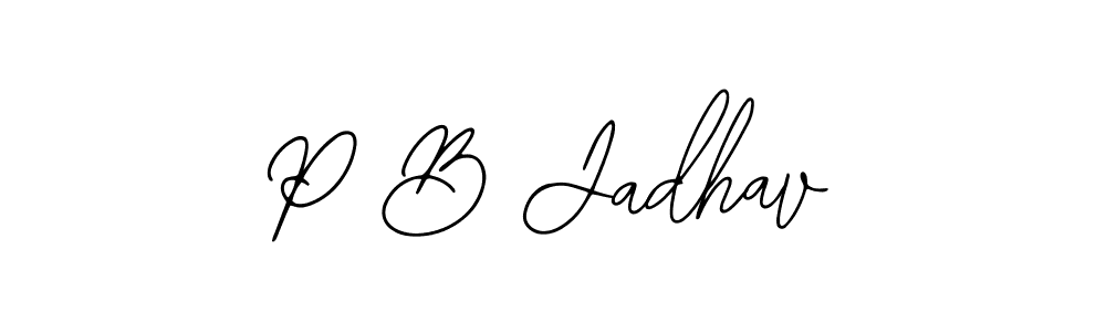 It looks lik you need a new signature style for name P B Jadhav. Design unique handwritten (Bearetta-2O07w) signature with our free signature maker in just a few clicks. P B Jadhav signature style 12 images and pictures png