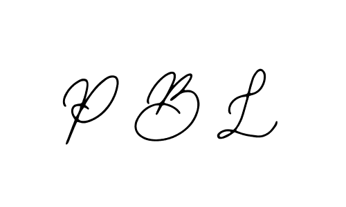 It looks lik you need a new signature style for name P B L. Design unique handwritten (Bearetta-2O07w) signature with our free signature maker in just a few clicks. P B L signature style 12 images and pictures png