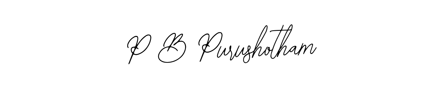 This is the best signature style for the P B Purushotham name. Also you like these signature font (Bearetta-2O07w). Mix name signature. P B Purushotham signature style 12 images and pictures png