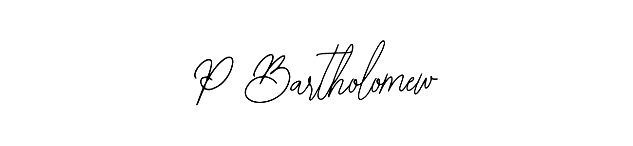 Also You can easily find your signature by using the search form. We will create P Bartholomew name handwritten signature images for you free of cost using Bearetta-2O07w sign style. P Bartholomew signature style 12 images and pictures png
