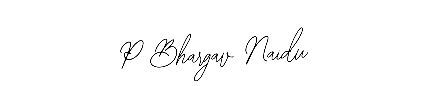 How to Draw P Bhargav Naidu signature style? Bearetta-2O07w is a latest design signature styles for name P Bhargav Naidu. P Bhargav Naidu signature style 12 images and pictures png