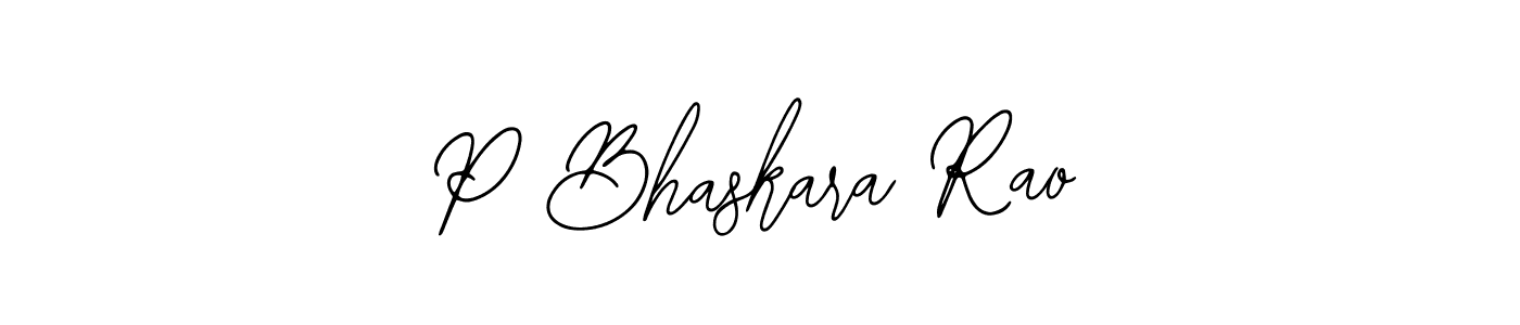 It looks lik you need a new signature style for name P Bhaskara Rao. Design unique handwritten (Bearetta-2O07w) signature with our free signature maker in just a few clicks. P Bhaskara Rao signature style 12 images and pictures png