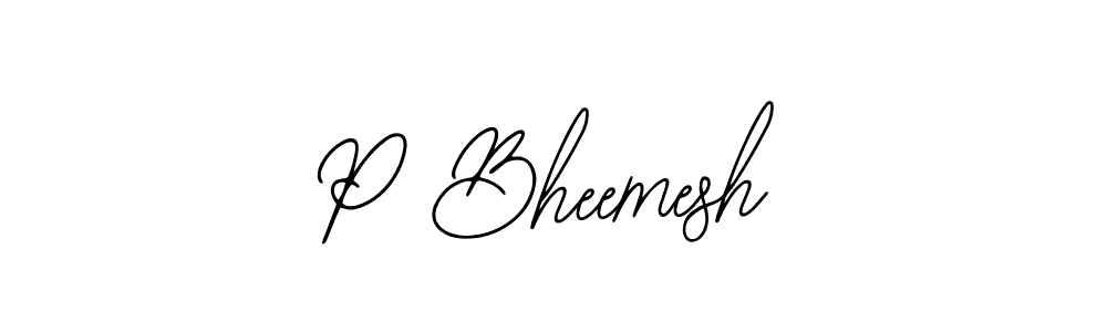 Once you've used our free online signature maker to create your best signature Bearetta-2O07w style, it's time to enjoy all of the benefits that P Bheemesh name signing documents. P Bheemesh signature style 12 images and pictures png