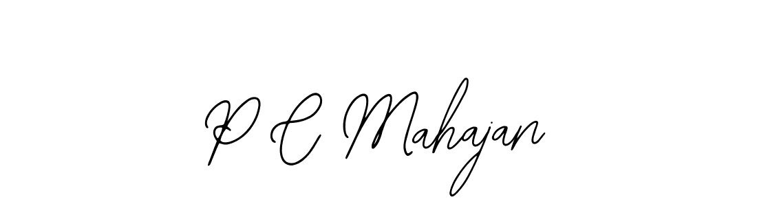 Also You can easily find your signature by using the search form. We will create P C Mahajan name handwritten signature images for you free of cost using Bearetta-2O07w sign style. P C Mahajan signature style 12 images and pictures png