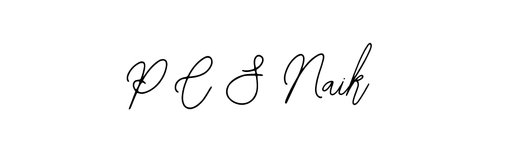 P C S Naik stylish signature style. Best Handwritten Sign (Bearetta-2O07w) for my name. Handwritten Signature Collection Ideas for my name P C S Naik. P C S Naik signature style 12 images and pictures png