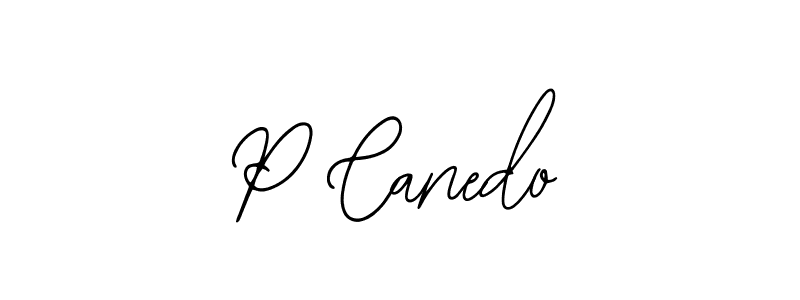 P Canedo stylish signature style. Best Handwritten Sign (Bearetta-2O07w) for my name. Handwritten Signature Collection Ideas for my name P Canedo. P Canedo signature style 12 images and pictures png