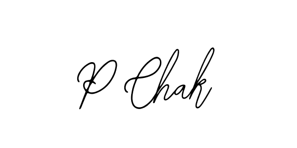 Also You can easily find your signature by using the search form. We will create P Chak name handwritten signature images for you free of cost using Bearetta-2O07w sign style. P Chak signature style 12 images and pictures png