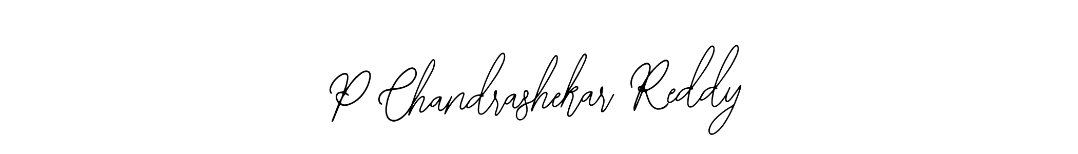 if you are searching for the best signature style for your name P Chandrashekar Reddy. so please give up your signature search. here we have designed multiple signature styles  using Bearetta-2O07w. P Chandrashekar Reddy signature style 12 images and pictures png