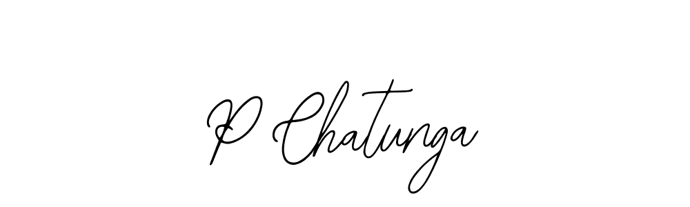 Similarly Bearetta-2O07w is the best handwritten signature design. Signature creator online .You can use it as an online autograph creator for name P Chatunga. P Chatunga signature style 12 images and pictures png